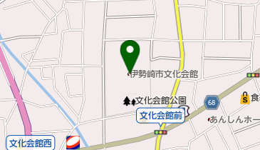 伊勢崎市公共施設管理公社の地図画像