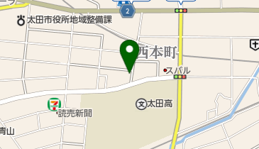 つげクッキングスクールの地図画像