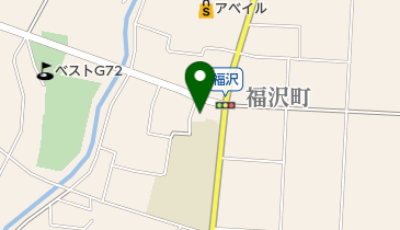 沢野小放課後児童クラブの地図画像