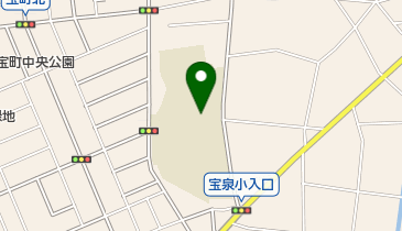 太田市 宝泉児童館の地図画像