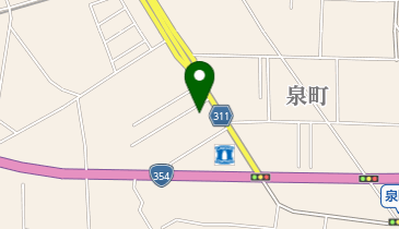 新井自動車整備工場 工場の地図画像