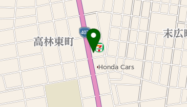 河野モータースの地図画像