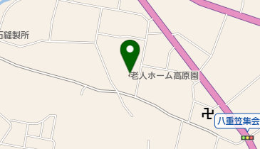 高原園特別養護老人ホームの地図画像