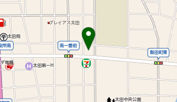 スリムビューティハウス太田店の地図画像