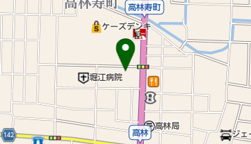 いとい美容室の地図画像