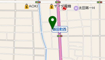 守屋美容室の地図画像