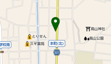 山口太鼓店の地図画像