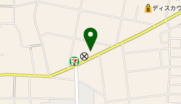 金井理容所の地図画像