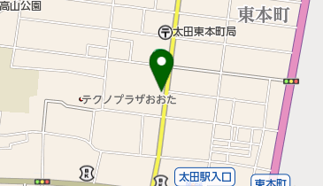 坂田理容所の地図画像