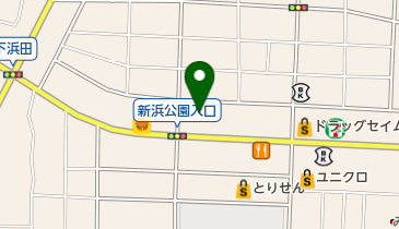 髪屋の地図画像