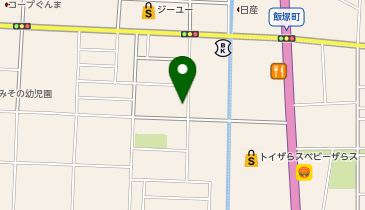 ヘアーサロンフジサワの地図画像
