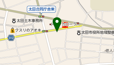 丸一うなぎ屋の地図画像