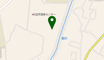 太田市役所 清掃事業課の地図画像