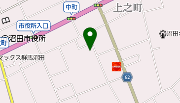 かさま製造直売店の地図画像