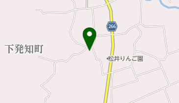 フルーツ王国松井の地図画像