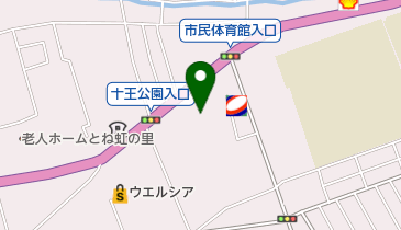 カダン美容室の地図画像