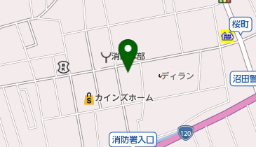 有限会社さくらドライ 本店の地図画像