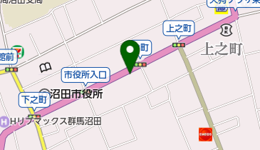 やじま化粧品店の地図画像