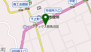清水屋呉服店の地図画像