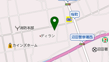 林自動車整備工場の地図画像