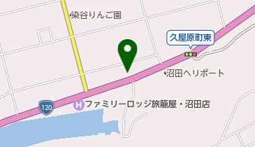 ガレージサトウの地図画像