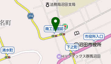 井本時計宝石店の地図画像