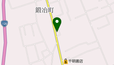 洋服屋の地図画像