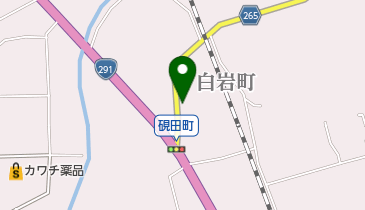 岡野理容所の地図画像