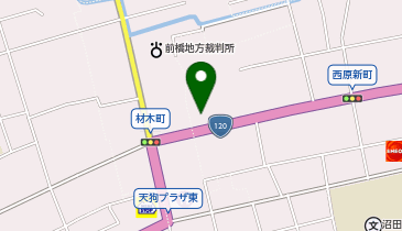 ヘアーサロンアライの地図画像