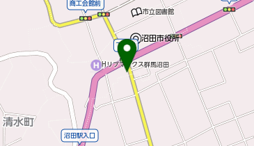 ピザーラ沼田店の地図画像