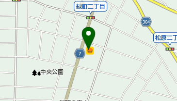 株式会社松島紙店緑町店の地図画像