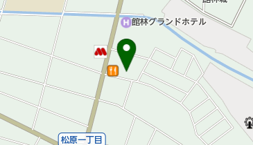 館林市 城沼公民館の地図画像