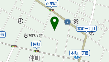 館林市 中部公民館の地図画像