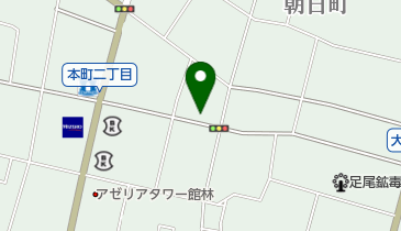 金市京染店の地図画像