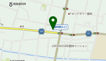 たてばやし下町通り商店街振興組合の地図画像