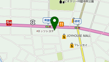 ネッツトヨタ群馬株式会社館林店の地図画像