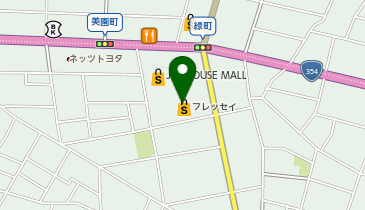 フレッセイ館林美園店の地図画像