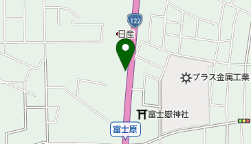 スナックあざみの地図画像