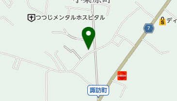 有限会社館林グリーンライフの地図画像