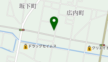 あけぼの美容室の地図画像