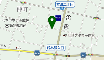 ハチス不動産の地図画像