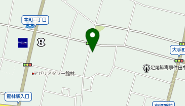 館林トラベルサービスの地図画像