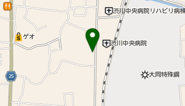 小渕燃料店石原倉庫の地図画像