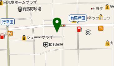 シューマート渋川店の地図画像