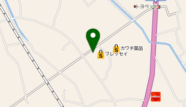 株式会社フレッセイ 阿久津店の地図画像