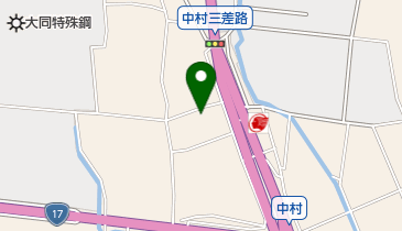 あかぎ水道設備の地図画像