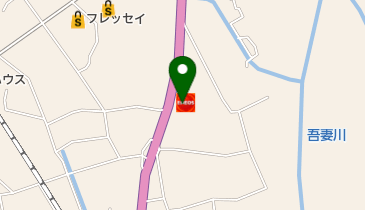 勝田美容室の地図画像