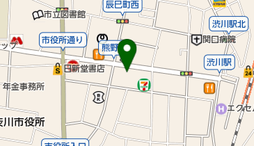 明治安田生命保険相互会社群馬支社北群馬営業所の地図画像