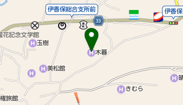 ホテル木暮売店の地図画像