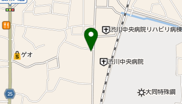 みつばち薬局渋川店の地図画像